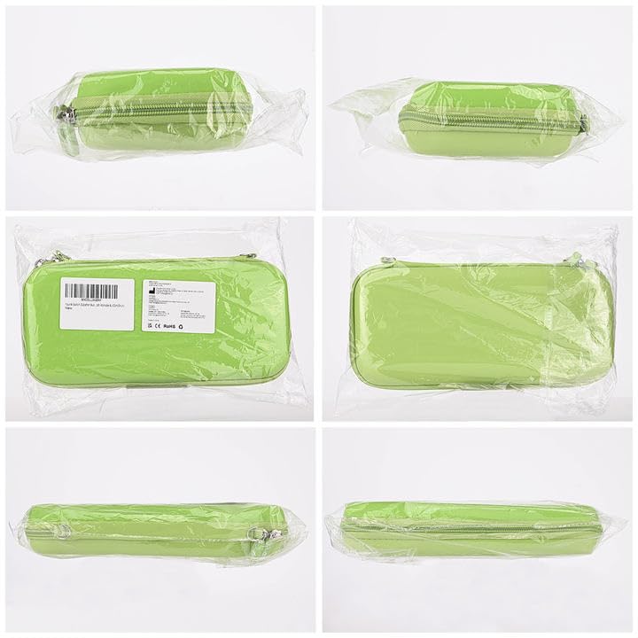 Vista 9 de Younik Switch Accessories Bundle, 15 in 1 Green Switch (NOT OLEDLite) Accessories Kit for Girls Include Switch Carrying Case, Adjustable Stand