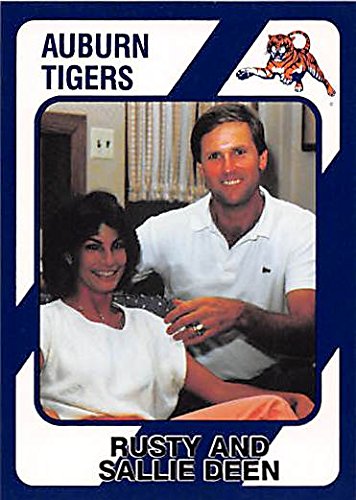 Rusty Deen & Sallie Deen Football Card (Auburn Tigers) 1989 Collegiate Collection #173