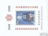 Monaco Prophila Collection Monaco Block 77 (Completa Edizione) MNH ** MNH 1999 Regency Prince Ranieri III. (Francobolli per i Collezionisti)