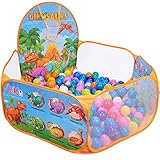 Das runde Bälle-Becken hat viel Platz für Bällebad-Bälle, aber keine scharfen Ecken und Kanten. Der Kugel-Pool eignet sich perfekt zur Aufbewahrung von Bällchenbad-Bällen.