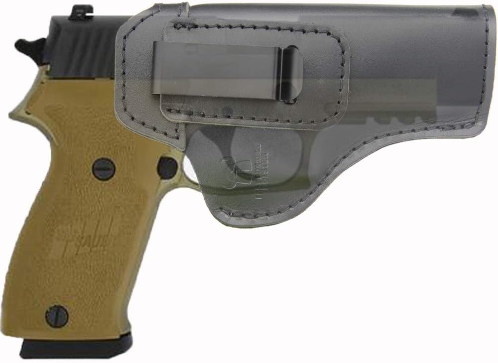 IWB Holster Leather for Inside Waistband Concealed Carry Fits: Sig sauer P220 P226 Full Size