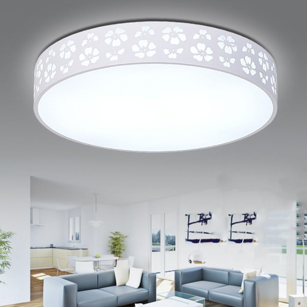 Plafoniera A LED Stile Fiocco Di Neve Lampada Da Soffitto Minimalista