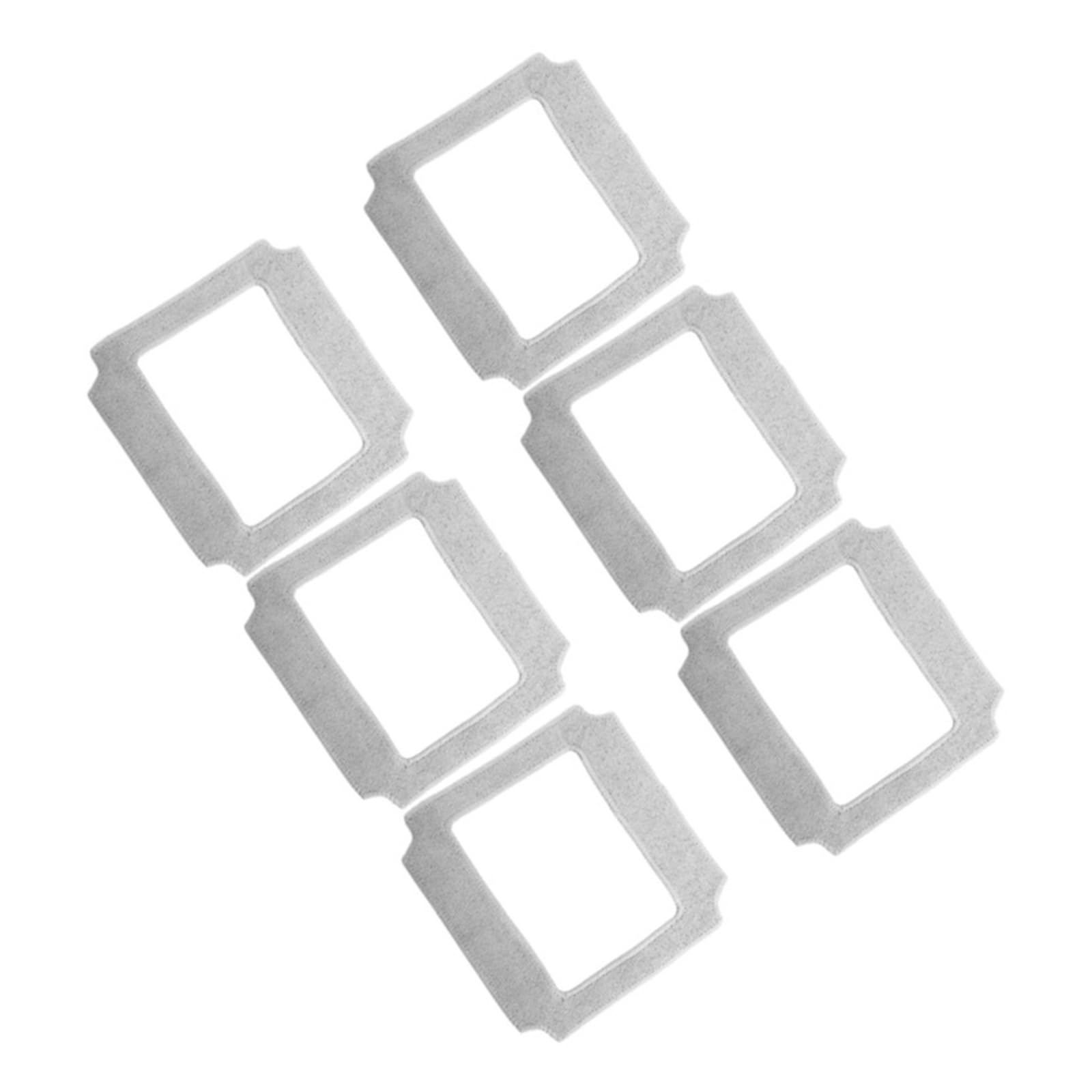 BWLQQBPCQ Window Cleaning Robot Replacement Cloth, Compatible For LIECTROUX YW910, 6PCS Washable Reusable Mop Towel, Durable Absorbent Dust Rag