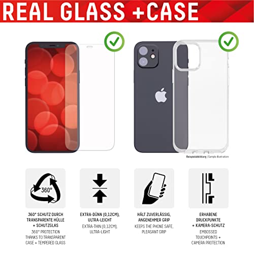 Verre blindé 10H Displex et coque iPhone 13 Pro Max protection intégrale