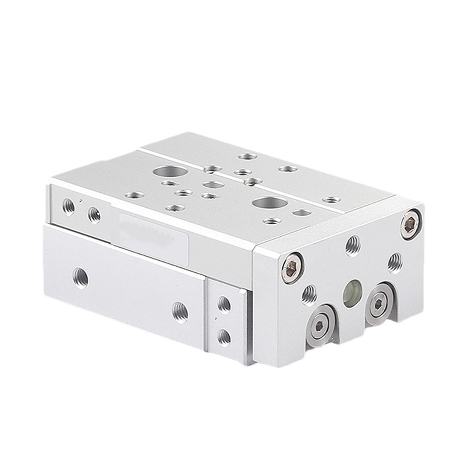 Cylindre pneumatique de précision HLQ12Bore12mm pour guidage fluide
