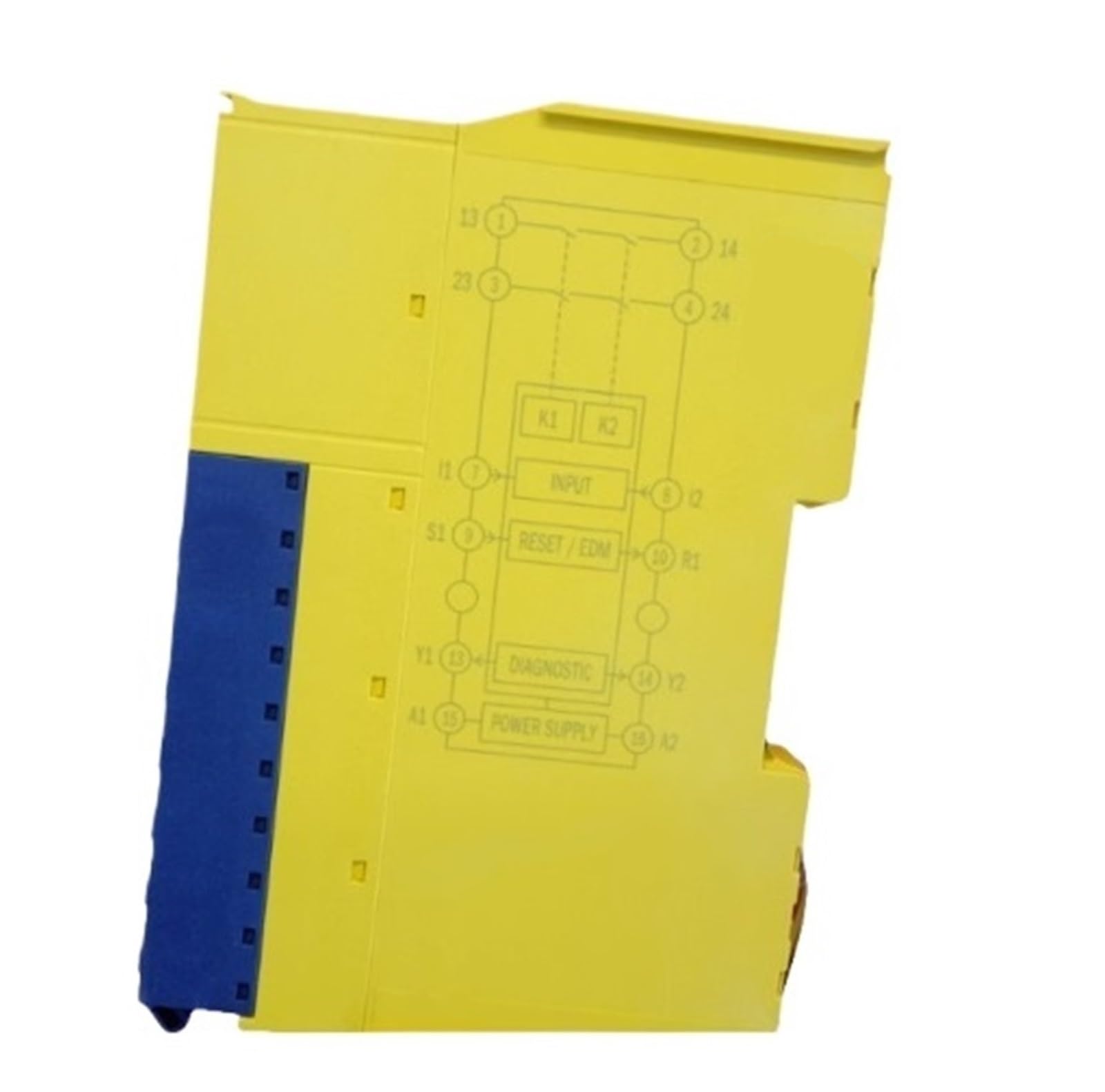 Relais RLY3-OSSD200 commutateur de sécurité rail DIN tension 24V