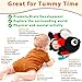 weirtoya Baby Rattles Teething Toys 3-6 Month, Baby Toys for 0-6 Months Infant Toy Sensory Toys with Beads Grasping Shaker, Tummy Time Toys for 0-3 Months, 3-6, 6-12 Months