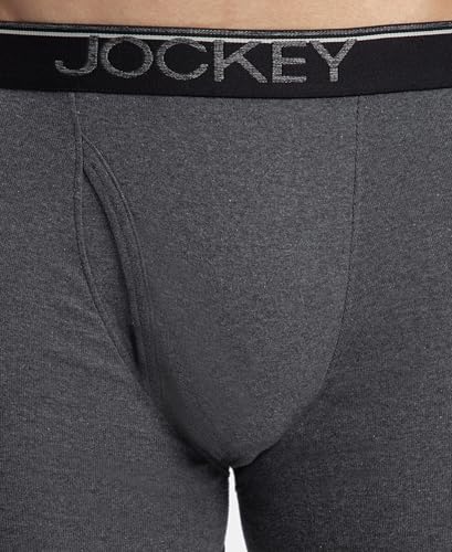 Image of Jockey 8009 Men Super Combed Cotton Rib Solid Boxer Brief with Ultrasoft and Durable Waistband (Pack of 3)