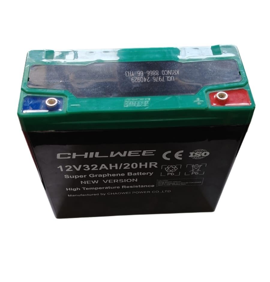 Chilwee Chilwee 12V 32Ah /20Hr Super Graphene Battery, High Temperature ...