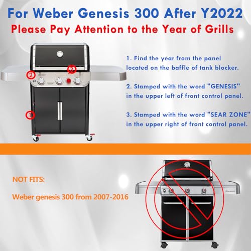 Grilles Aromatisantes Weber Genesis II E310 pour Barbecue Été