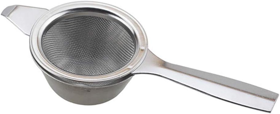 LALANG Mini Kitchen Tool Retro Tea Filter Mesh Tea Strainer (silver)