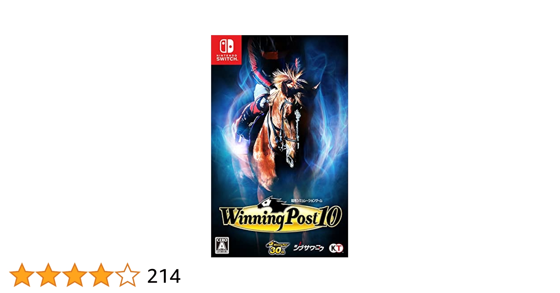 Switch】Winning Post 10 : Amazon.co.uk: PC & Video Games