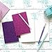 Ooly Glamtastic Small Glitter Notebook - 64 Line Sheets Each - Set of 3 Colors - Magenta, Pink, and Purple - 4