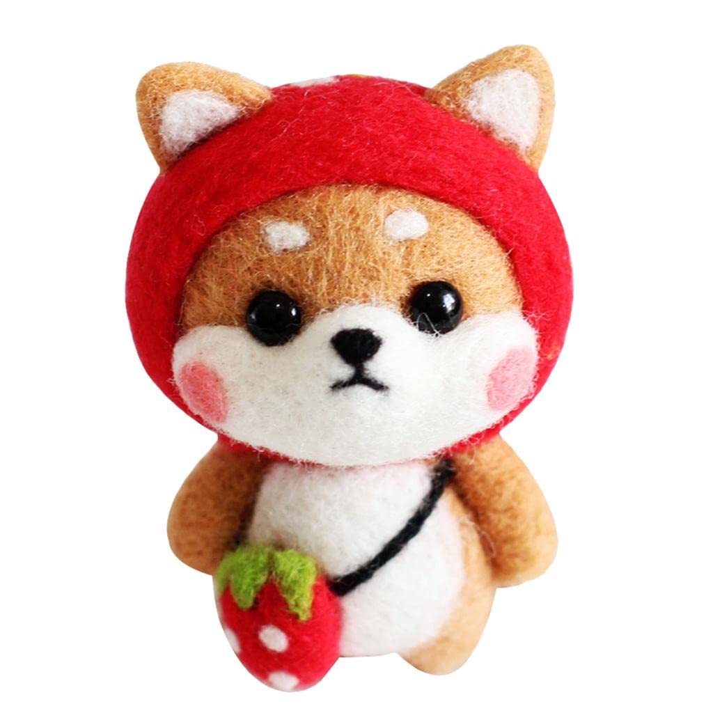 ATORSE Lovely Dog Needle Felting Kit for Beginners with Basic Tools and Tutorials 1|Crafts|Needlecrafts & Yarn|Spinning & Felting|Roving Wool & Fibers-image-49