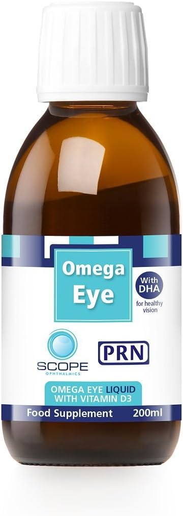 PRN Omega Eye Omega3 Liquid with Vitamin D3 (200ml)