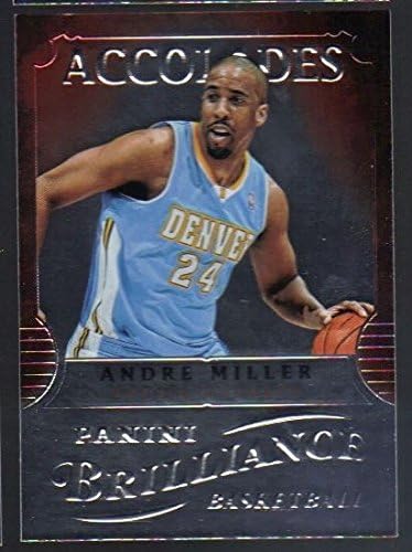 2012-13 Panini Brilliance Basketball Accolades #10 Andre Miller Denver Nuggets