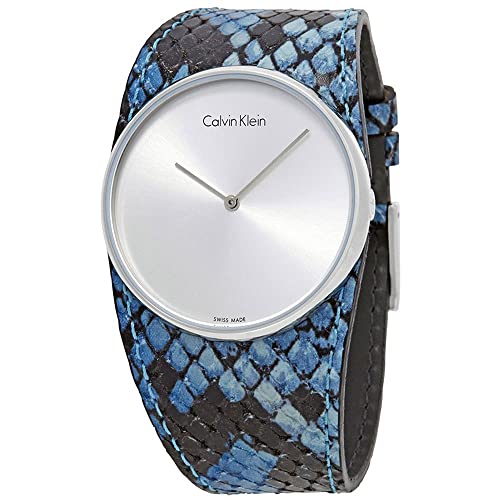 Calvin Klein Orologio Donna Analogico Al quarzo con cinturino Cuoio K5V231V6