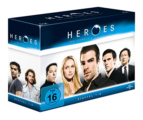 Heroes: The Complete Collection - Staffel 1-4 [Limited Edition] [17 Blu-rays] [Blu-ray]