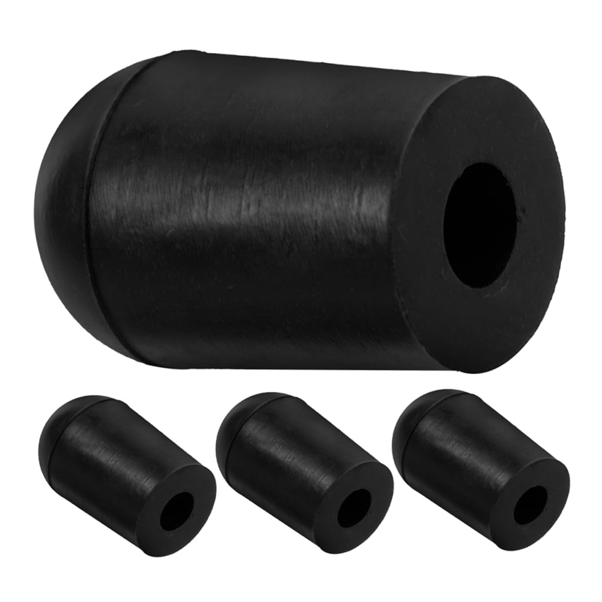 Sosoport 4pcs Double Bass Endpin Stopper Cello Stoppers Bass Endpin Protector Musical Instrument Accessories