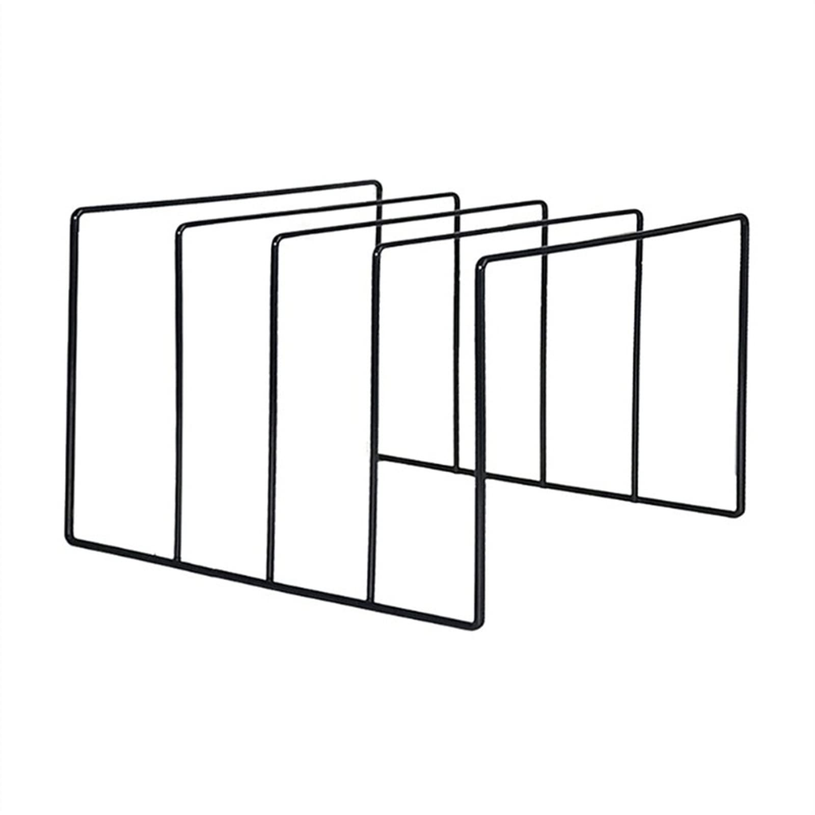 WQQYU6HKF CD Case LP Vinyl Record Display Shelf, Black Metal Wire Holder Turntable Collection Storage Tabletop Exhibit Stand Disc Holder(Small)