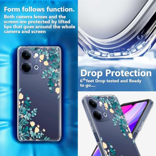 Image of Soft Silicon Slimfit Back Cover for Vivo Y11 5G, Stylish Printed Back Cover for Vivo Y11 5G -D0153