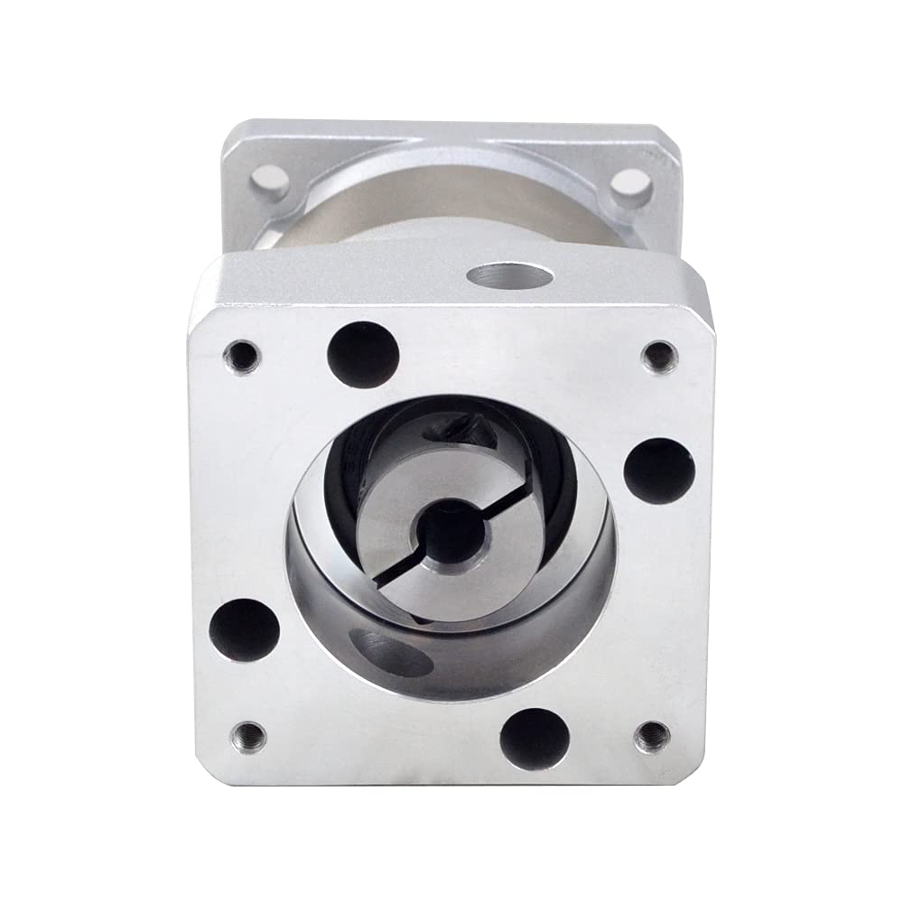 STEPPERONLINE Relación de transmisión planetaria 10:1 juego de torsión 15 arc-min para eje de 8 mm Nema 23 motor paso a paso