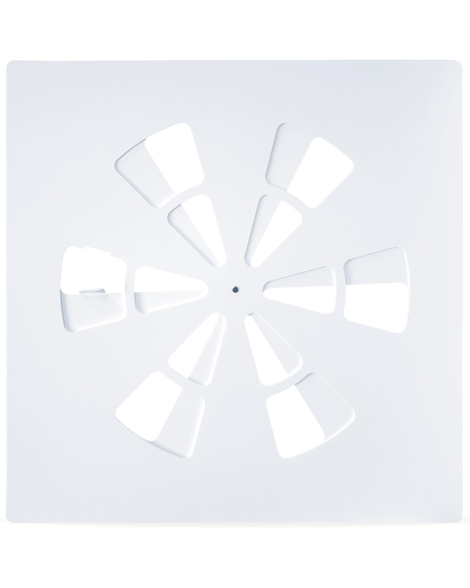 24"x24" adjustable ceiling air vent cover – 24-inch square/ac/hvac/heat deflector for 24"x24" flat office ceiling vents, suitable for home/commercial spaces (1 pack)