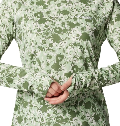 Columbia Women's Summit Valley Hoodie, Sage Leaf Popflorid, Large - image 7