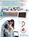 WNKRUN Caregiver Pager System Nurse Calling System 1200+ft Wireless Calling System with 1 Display Receiver/2 Watch Pagers/1 Signal Amplifier/15 Call Buttons for Clinic/Hospital/Nurses Station/Home