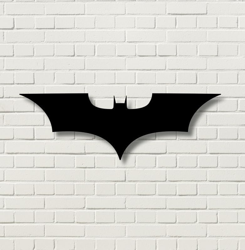 TWIGGY Superhero 6mm MDF Wood Wall Decor Art for Home, Office, or Gaming Room, Gift, Anime (pack of 1 | The Dark Knight)