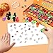 Halloween Stamps for Kids,50 Pcs Halloween Decorations Stamps Goodie Bag Fillers,Party Toys Bulk for Treat Bags Party Favors for Kids,Holiday Supplies Favors for Goody Bag,Candy Bags Classroom Prize