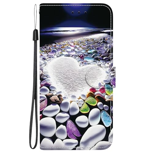 Ymyhyuxi Fundas de piel con tapa para Samsung Galaxy A50 A50S A30S Funda de negocios con tarjetero, bolsa de teléfono, pinturas (SJ-7)