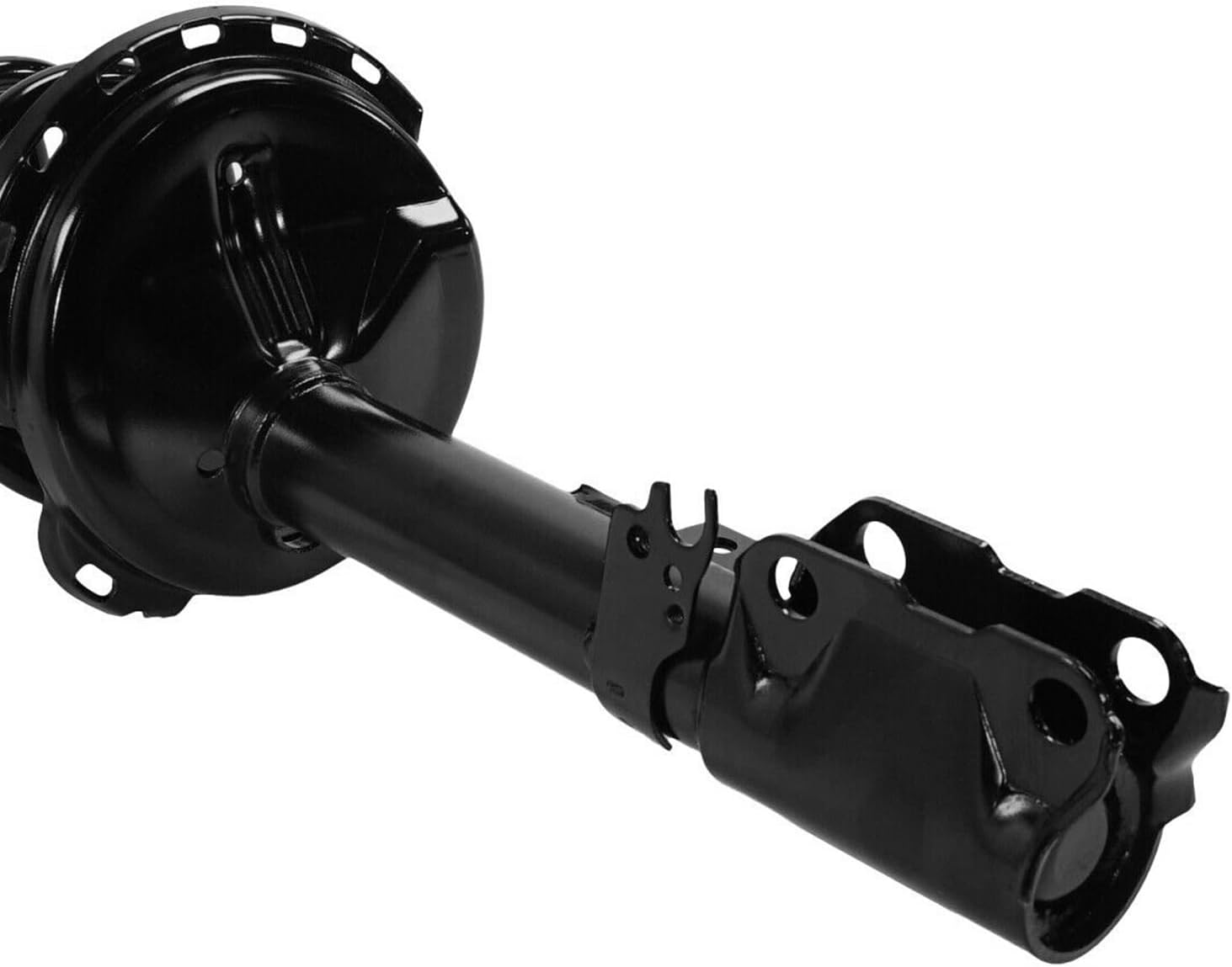 Detroit Axle - FWD 2pc Rear Struts for 2008-2009 Lexus RX350 [without Air Suspension] Quick Complete Struts with Coil Spring Assembly Replacement