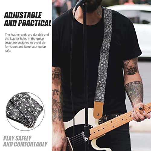 ERINGOGO Sangle de Guitare Réglable en Cuir Ceinture de Guitare Ukulélé Banjo Bandoulière pour Ukulélé Banjo Mandoline… - Les Beatles, Paul McCartney, John Lennon, RIngo Starr, George Harrison ERINGOGO Sangle de Guitare Réglable en Cuir Ceinture de Guitare Ukulélé Banjo Bandoulière pour Ukulélé Banjo Mandoline… – Image 3