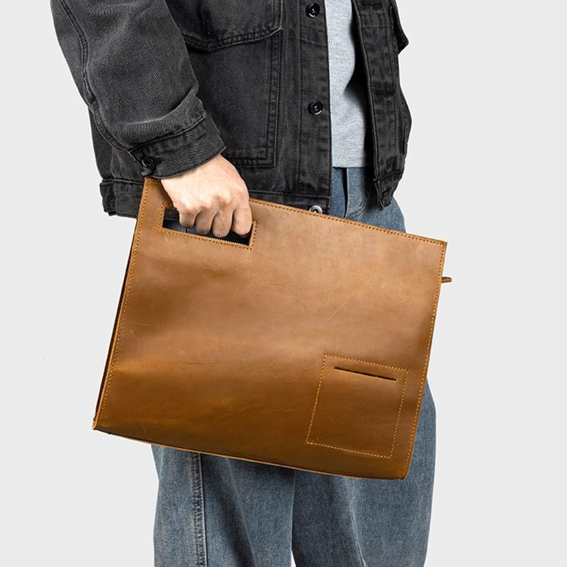 Men's Retro Handbag Briefcase Casual Crossbody Office Workplace2