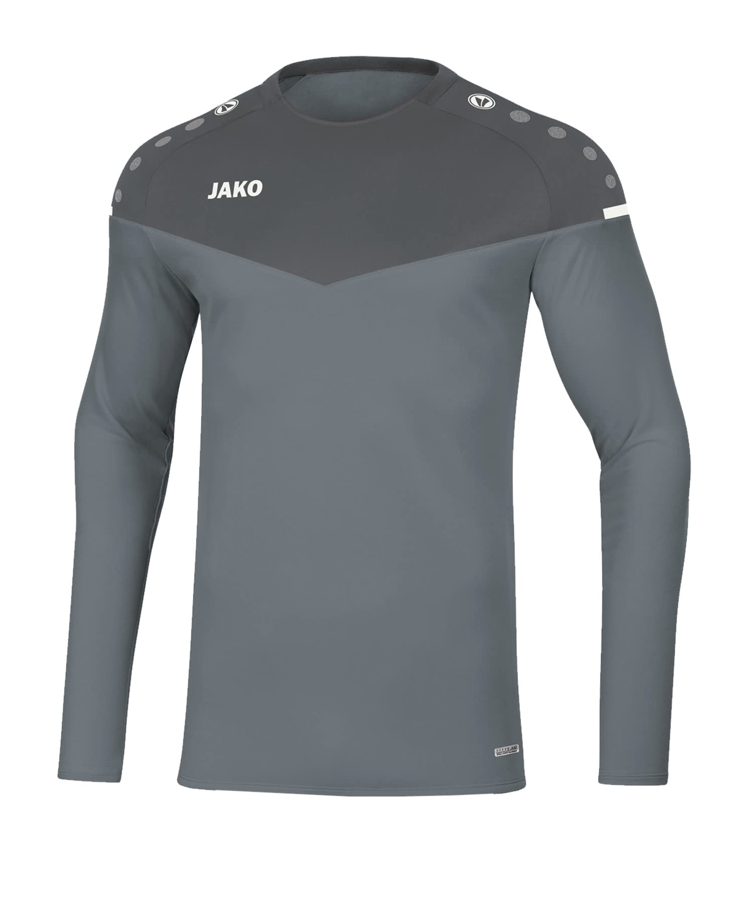 JAKO Men's Champ 2.0 Sweatshirt, Stone grey/anthracite light, XXL