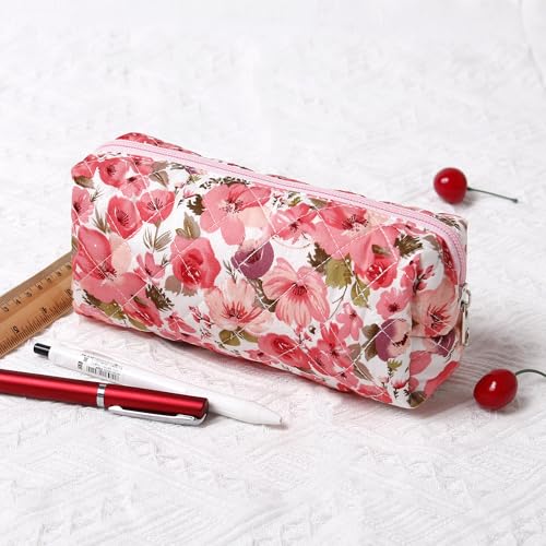 Image of Pencil Case Pen Case Office College School Storage Bag Pouch Holder Box Organizer Makeup Pouch Cosmetic Bag Aesthetic Cute Pencil Case for Girls Boys Kids (B)