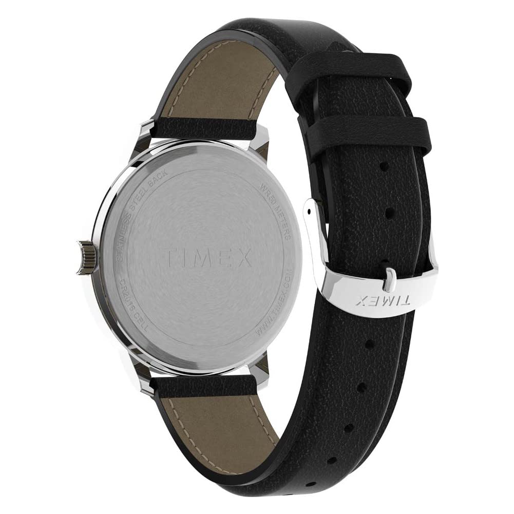 Timex Homme Analogique Quartz Montre avec Bracelet en Cuir TW2V21200