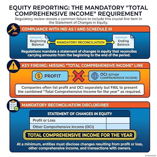 Mandatory Total Comprehensive Income Reporting in SOCIE