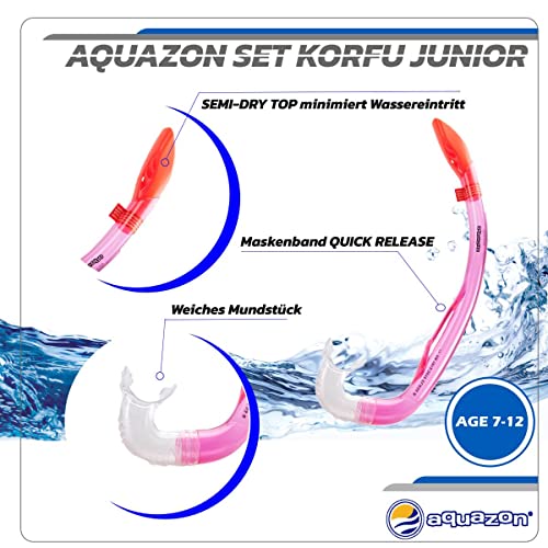 AQUAZON KORFU Set da snorkeling di alta qualità