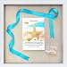 12x12" White Display Shadow Box Frame with 8 Push Pins and a Linen Background - Ready To Hang Shadowbox Picture - Easy to Use - Box Display, Baby, Sports Uniforms, Military Medals, Pins, Wedding.