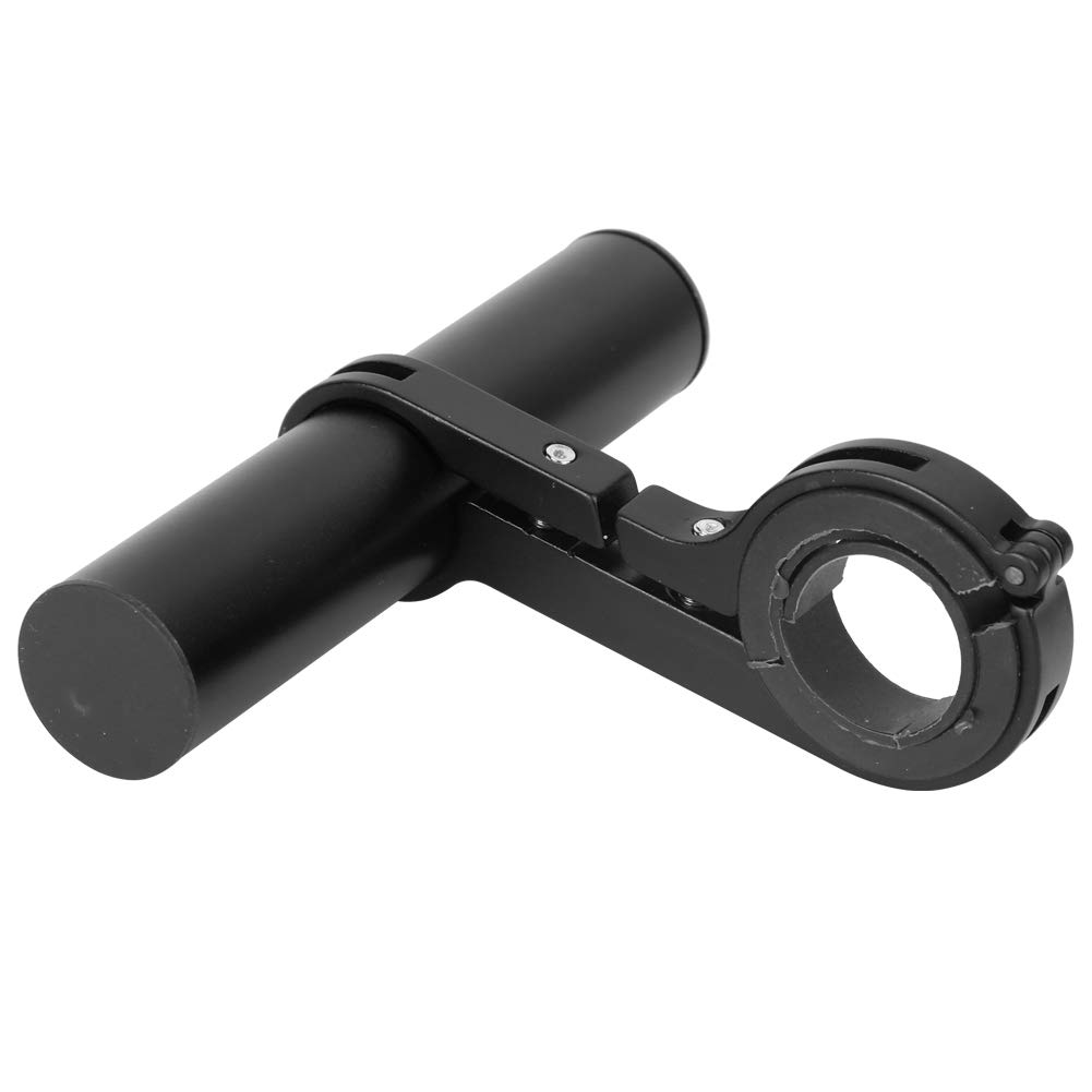 Extensión de Bicicletas, 10 cm 3,94 Pulgadas Equipo de Ciclismo Aleación de Aluminio Extensor de Manillar de Bicicleta Linterna Ligera Clip de Soporte para Manillar de Bicicleta