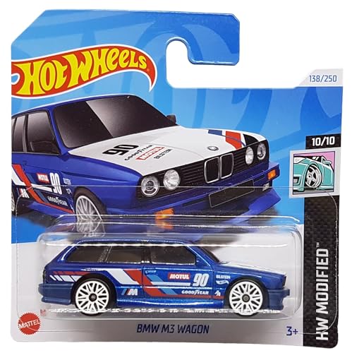 Hot Wheels BMW M3 Wagon a escala 1:64 miniatura 1