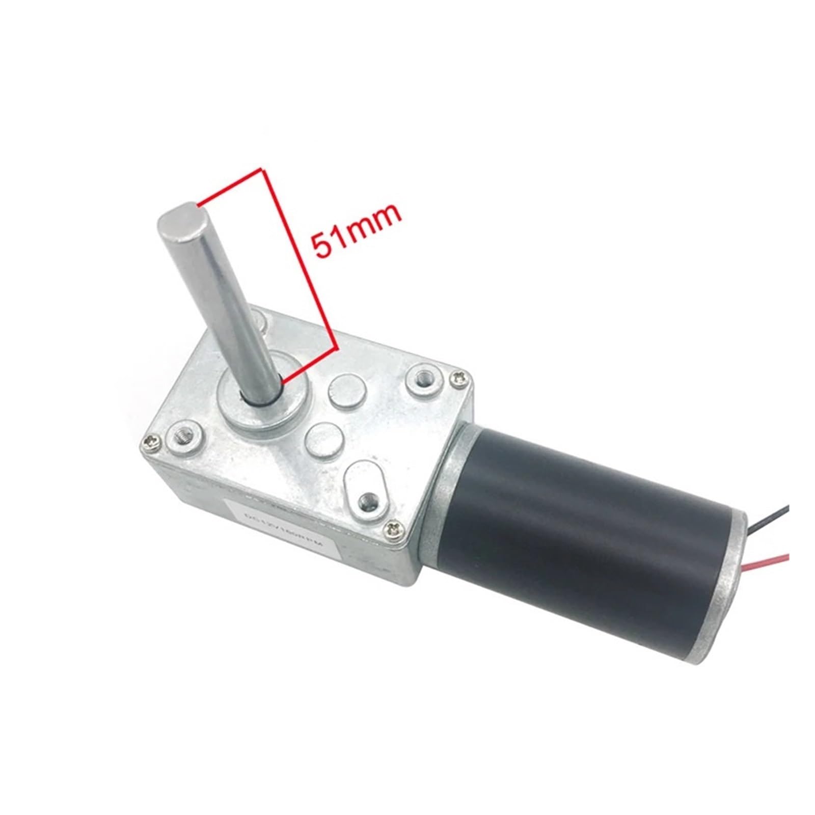DC 24V Worm Geared Motors High Torque Volt DC electronic starter Reduction electronic starter Self-Lock 5840-31ZY package B 12V 10rpm RUAJOGYNVM