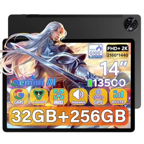 Amazon.co.jp: 【Android15 タブレット大画面 14インチ】 DOOGEE