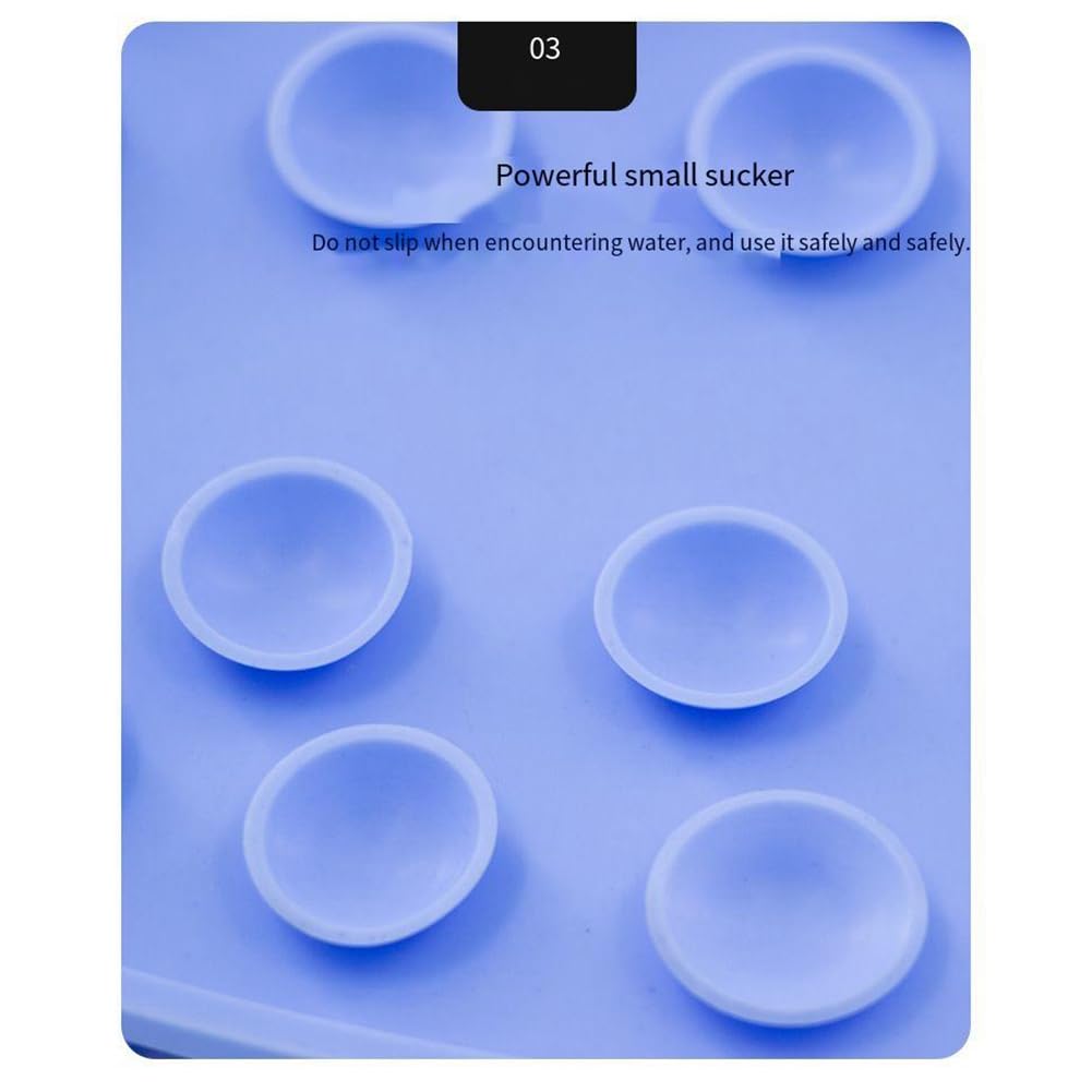 Hopbucan Wall-Mounted Hands-Free Back and Foot Scrubber with Suction Cups - Image 4