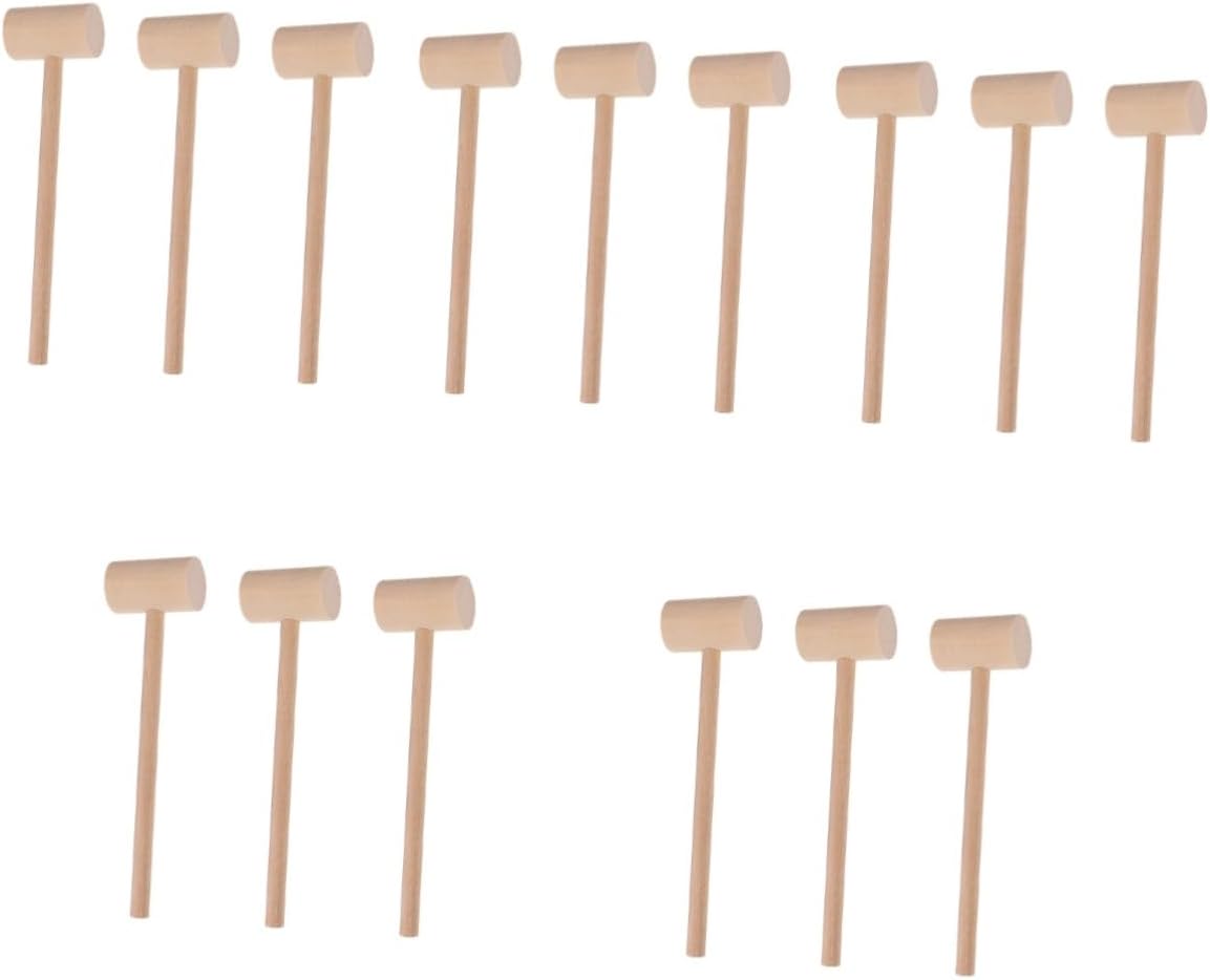 15pcs Crab Mallets Multifunctional Mallet for Dessert Making Kitchen Hammer Tool
