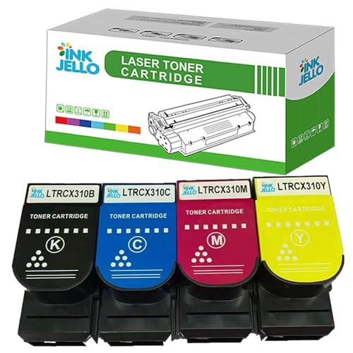 Toner Lexmark CX410de fini les impressions ternes avec le pack 4 couleurs Inkjello