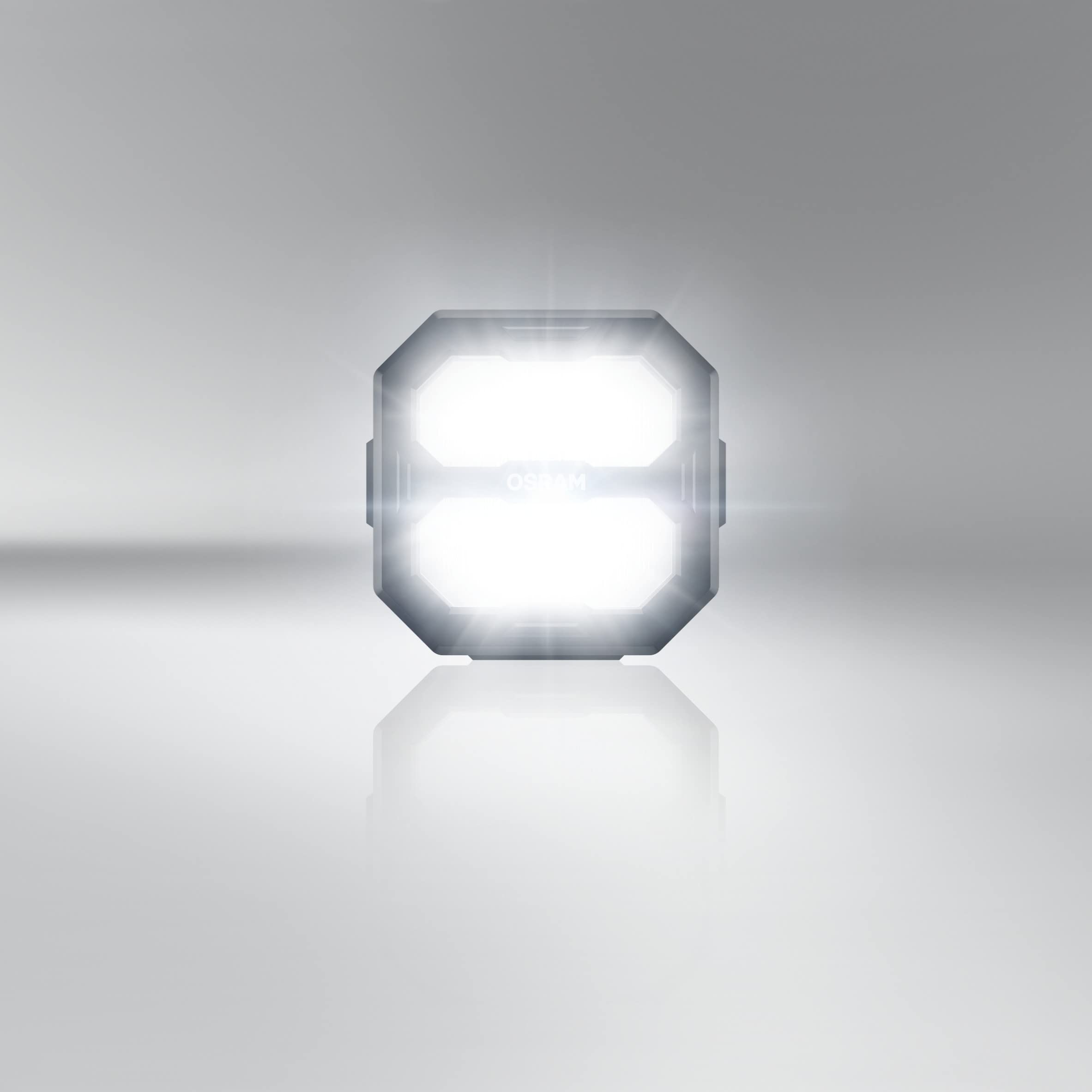 OSRAM LEDriving Cube PX4500 Wide, LEDPWL 106-WD, OFF ROAD, Lampy robocze LED, 4500 lumenów, pudełko składane (1 lampa)