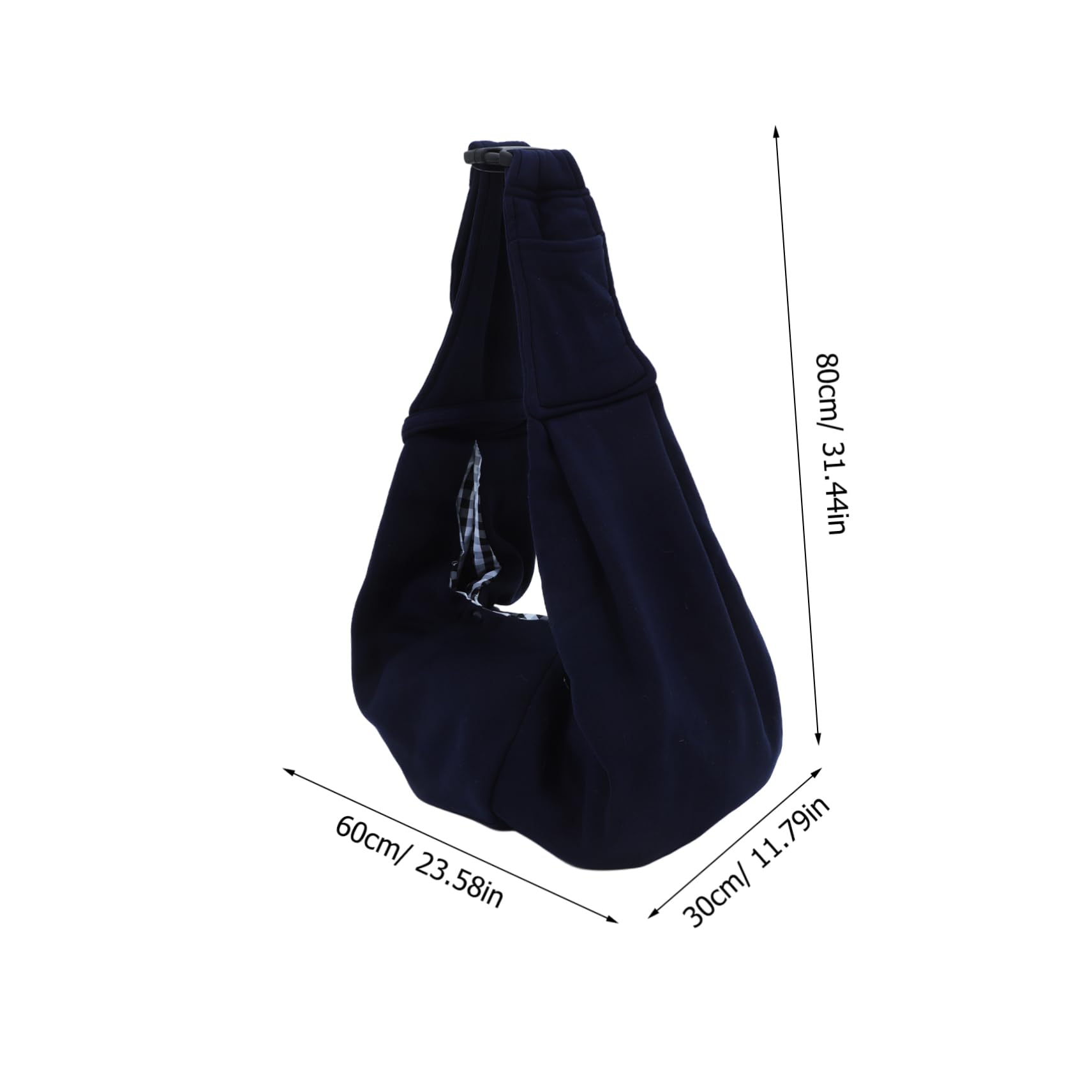 ibasenice Pet Carrier Backpack for Small Dogs Cats Travel Dog Sling Bag Cotton Material Easy to Carry